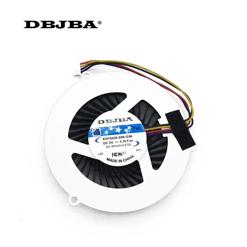 Laptop CPU Cooling Fan for Lenovo Y570 Y570N MG60120V1-C060-S99 4 Pin Fan