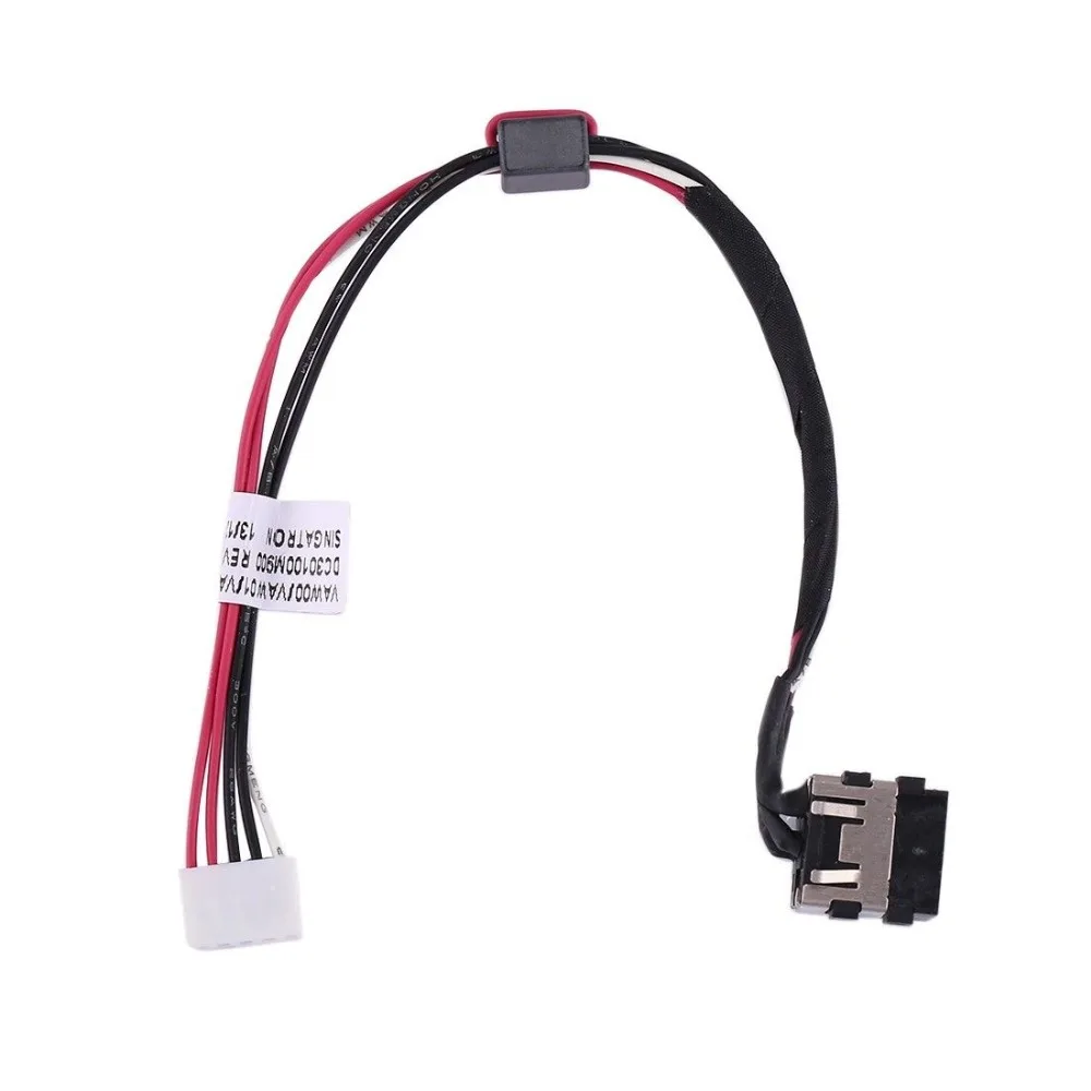 Portátil dc power jack conector do soquete cabo para de ll inspiron 15 3521 3531 2521 5537 interface de energia