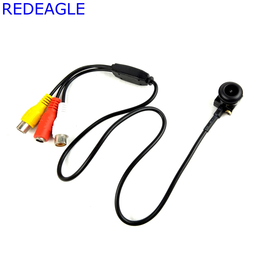 REDEAGLE 700TVL CMOS Mini CCTV Security Surveillance Camera 140 Degree Wide Angle Micro FPV Cameras Video Audio Out 205AV