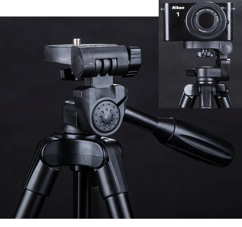 Yunteng 5218  Camera Tripod Self-Portrait Monopod Bluetooth Remote Control Selfie Phone Clip image 5