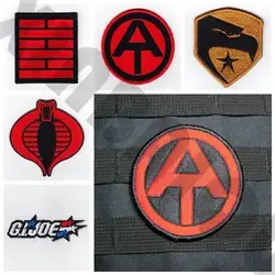 Parche bordado G.I. Joe Adventure Team para chaqueta táctica