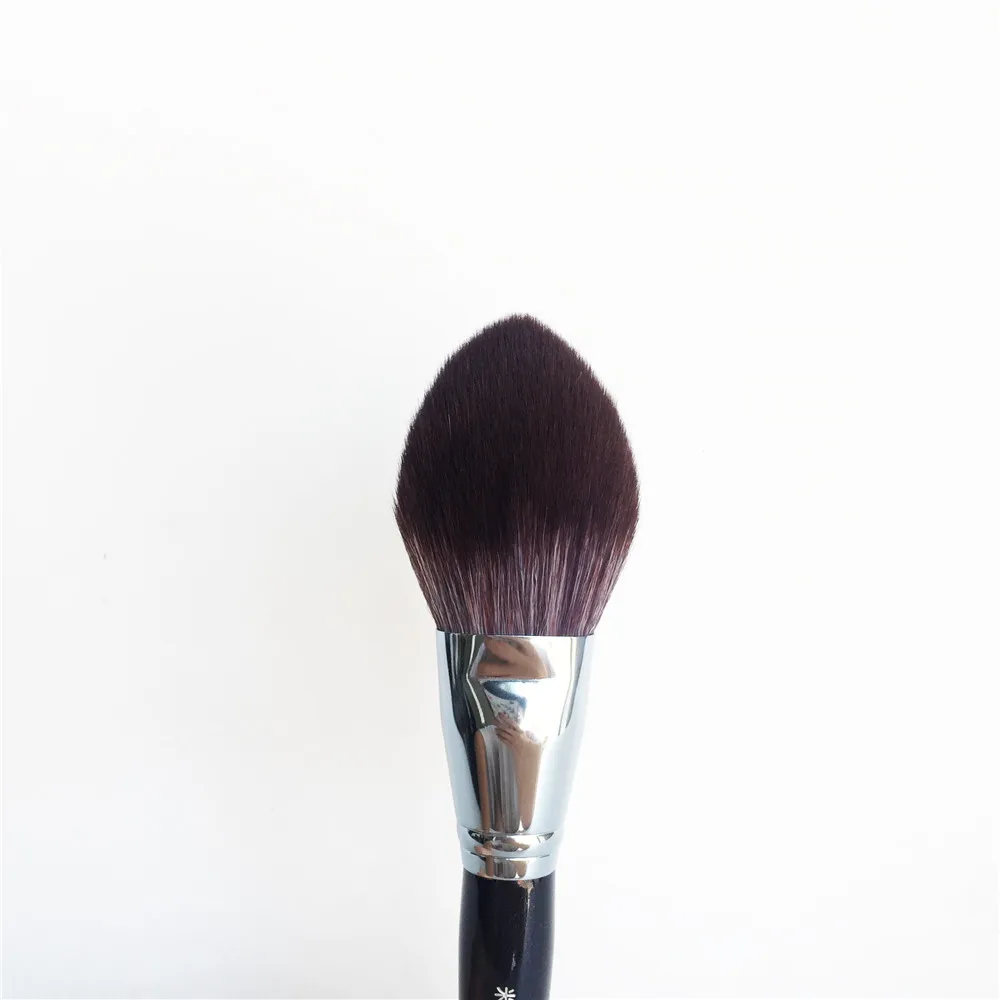 My Destiny 002 Precision Powder Brush - Very Soft Hair Flat Tapered Powder Blush Brush - Beauty Makeup Brush Blender Tool