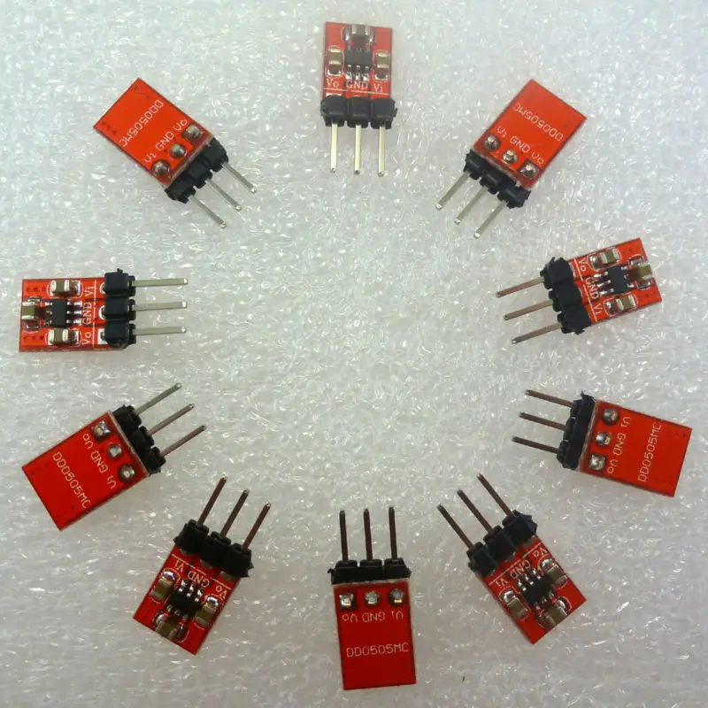 10 Pcs Mini DC DC Step - Up Boost Voltage Converter 3.3V 3.7V 4.2V to 5V for Wifi lithium Solar charger of the Module