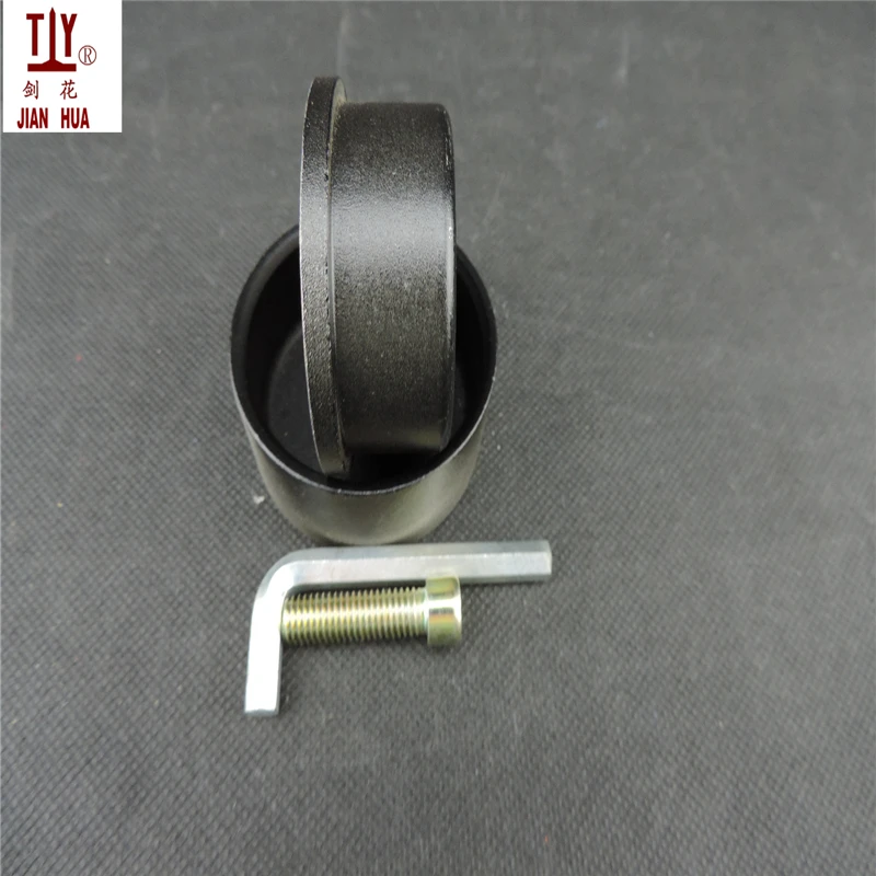 Black/golden welding nozzle welding parts 50mm die head Welding Mold PPR/PE/PB Water Pipe hotmelt butt welding