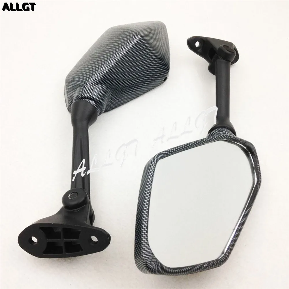 

New Replacement Mirror For 2009 2010 2011 2012 kawasaki ZX-R/ZX636 Carbon fiber 09-12