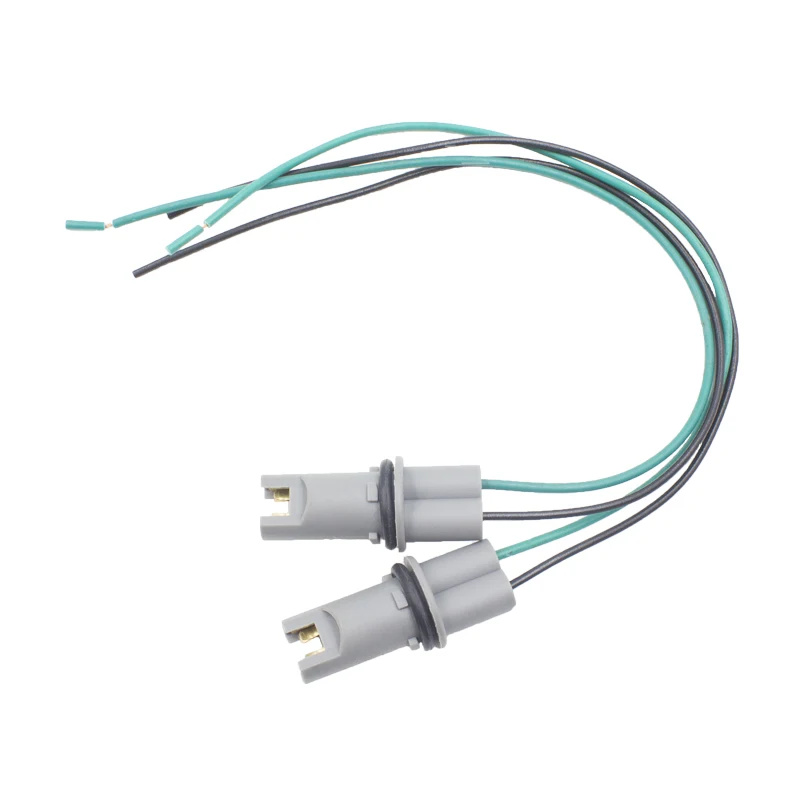 10Pcs T15 T10 168 194 W5W Female Socket Adapter 30cm Extension Wire Socket Wiring Harness Plug Connector For Car T10 LED Bulbs