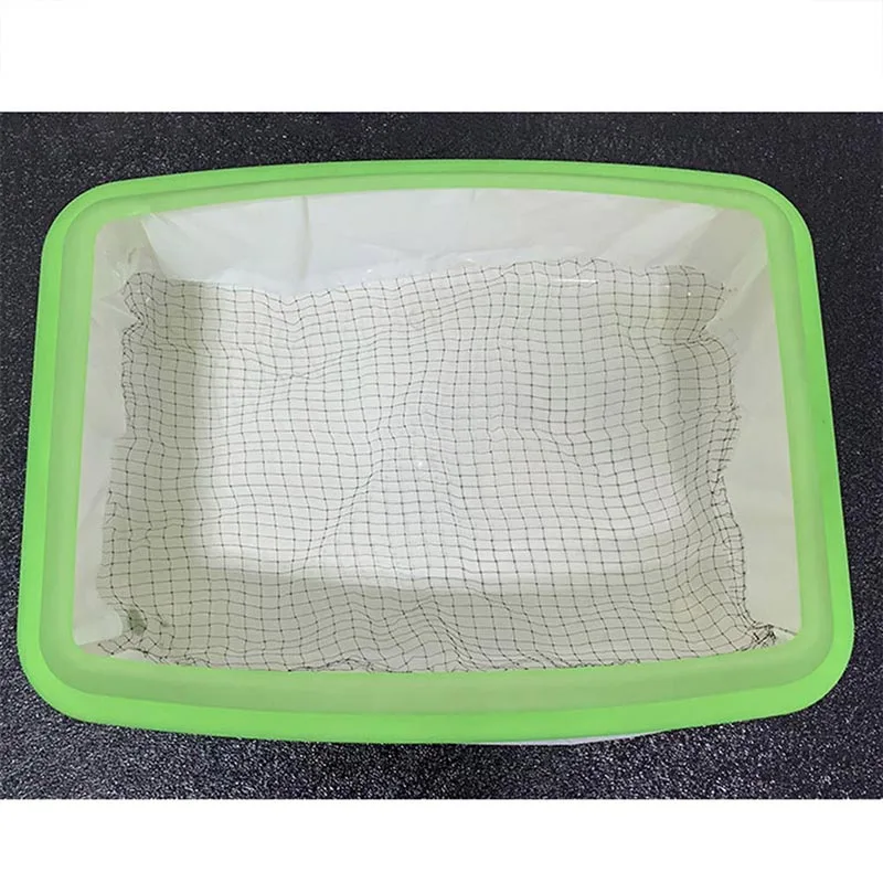 10 Pcs Reusable Cat Feces Filter Net Cats Sifting Litter Tray Liners Elastic Litter Box Liners LBShipping