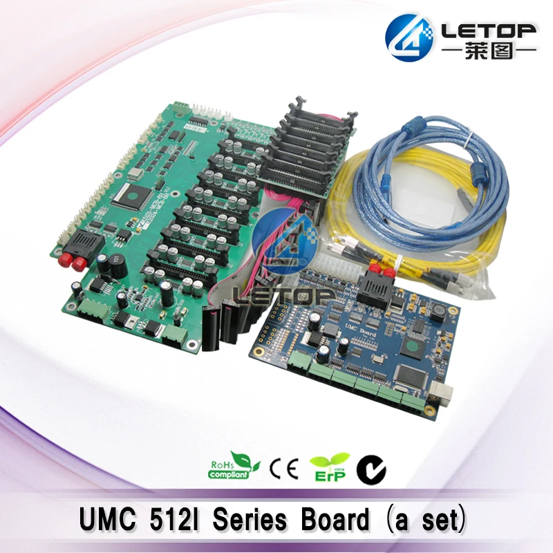 Large format printer printed circuit board umc board for km512i print head