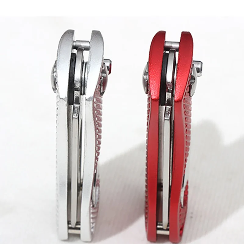 mini Foldable Golf Divot Tool with Golf Ball Tool Marker Pitch Cleaner Golf Pitchfork Golf Accessories Putting Green Fork image 4