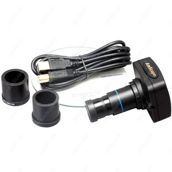 Câmera Digital de Microscópio Amescopo 9mp Usb2.0 Mais Software Avançado Mu900