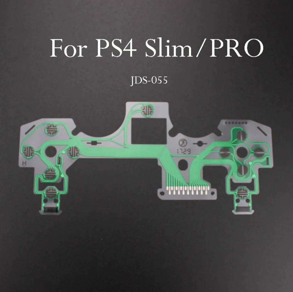 Jcd 1 stücke für ps4 pro slim controller leitfähige film tastatur flex kabel für band platine jds 010 011 030 040 050 055