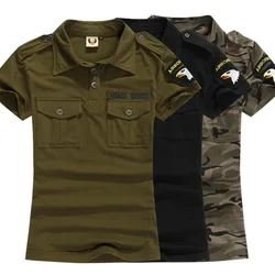 Military Uniform Army Green Cotton T-Shirts Women's Short Sleeve Summer Stretchy Camouflage T shirt Casual Tops Big Size 4Xl 5Xl