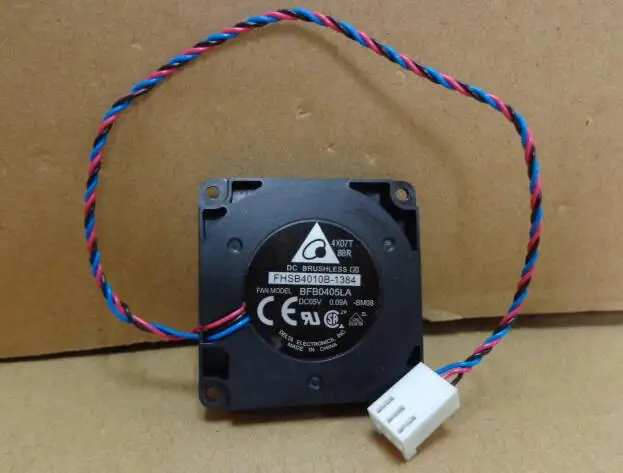 ขายส่ง: ใหม่ DELTA BFB0405LA-BM08 DC5V 0.09A 4ซม.4010 3สาย Turbofan