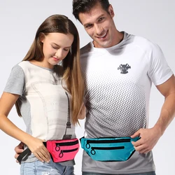 Soporte impermeable para teléfono móvil para mujer, bolsa de cintura para correr al aire libre, cinturón deportivo de ocio, bolsas de gimnasio para trotar