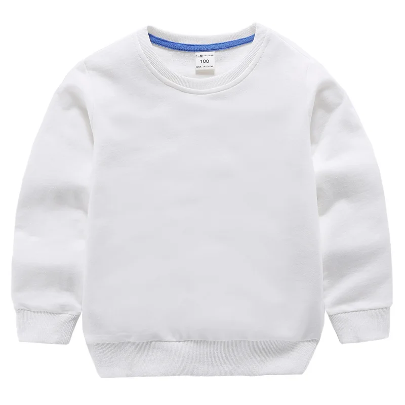 DE PEACH Spring Baby Girls Boys Sweatshirts Kids O-Neck Cotton Pullover Shirts Children Casual Loose Bottoming Tops Clothes