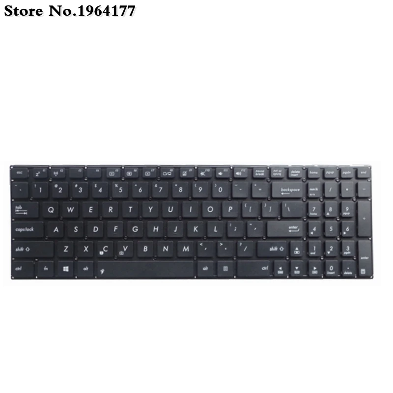 US For ASUS K56 K56C K56CA A56 K56CB S500 S550C S500CB S56 R505C R510L A550 Y581 X552 Laptop Keyboard English Black New