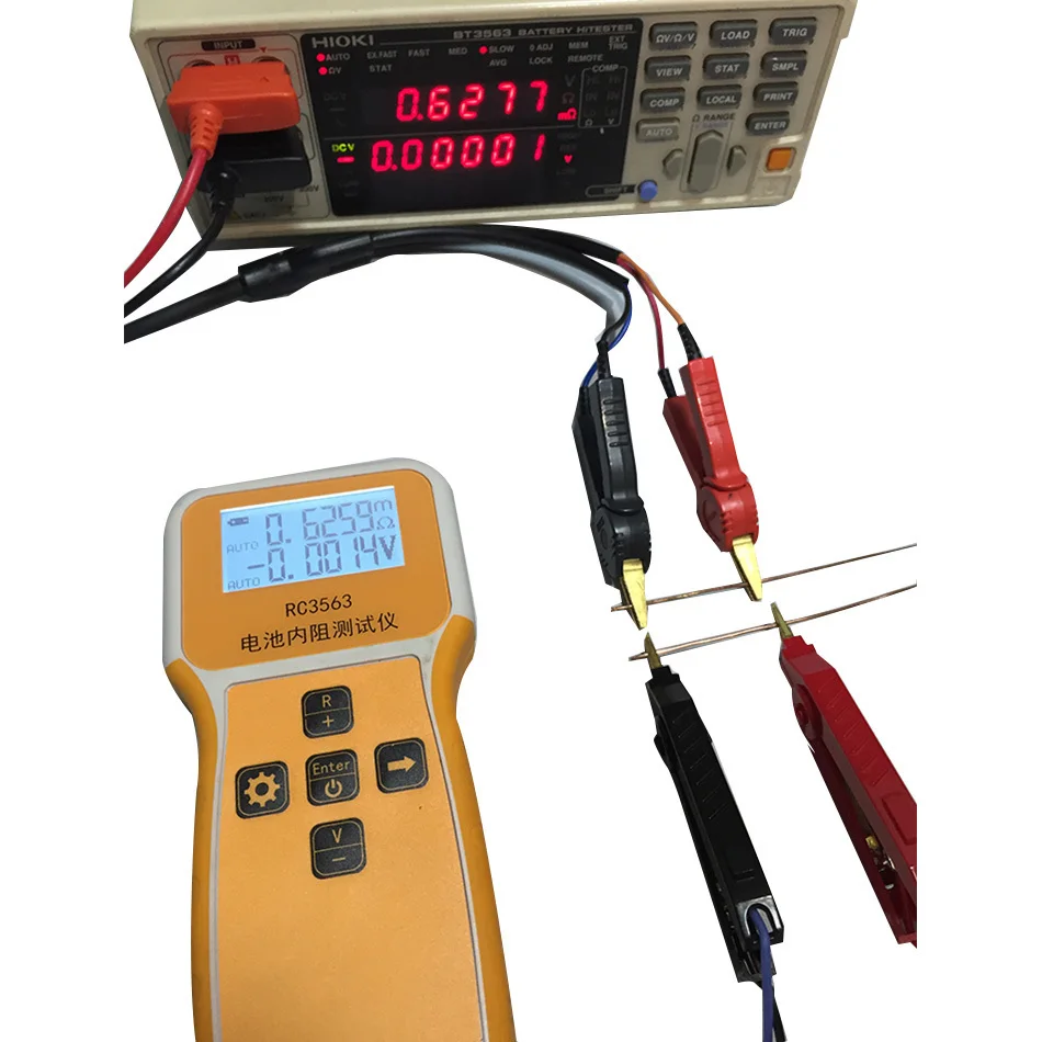 Herramienta de diagnóstico Digital de mano, probador de resistencia interna, capacidad de batería Digital, RC3563