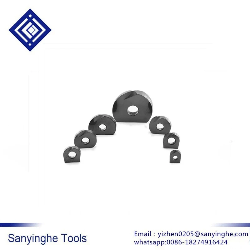 High performance Free shipping 1 pcs P3202 semi-circular blade cnc carbide inserts cnc lathe tools