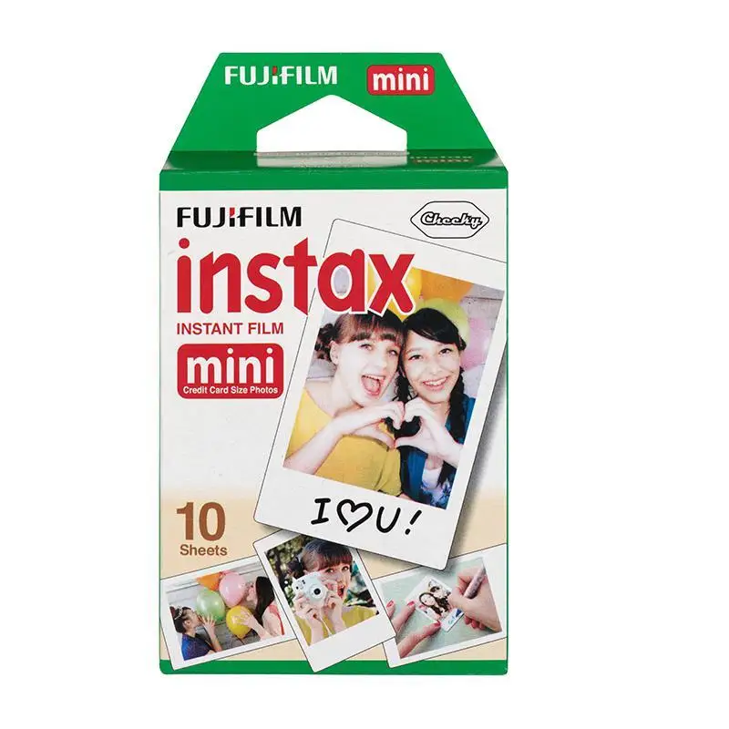 Fuji Film Instax Instant Film Mini Credit Card Size Photo Paper instaxmini7s mini8 mini25 50s 10 pcs/set and 20 pcs/set