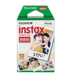 Película instantánea Fuji Instax Mini tamaño de tarjeta de crédito papel fotográfico instaxmini7s mini8 mini25 50s 10 piezas/juego y 20 piezas/juego