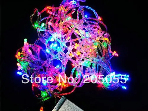 

220V EU Fairy string Light 200LED 20M Garden Garland Christmas Wedding Xmas Party 64ft W/Male&Female linkable connector-Colorful