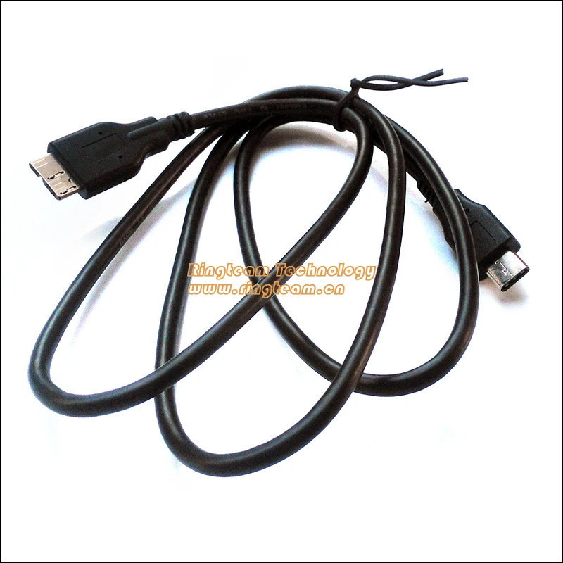 3-Ft/1 متر مايكرو usb 3.1 نوع c ذكر إلى معيار نوع ميركو b مزامنة بيانات كابل بيانات usb 3.0 ذكر فيديو أغنية كابل 4in1