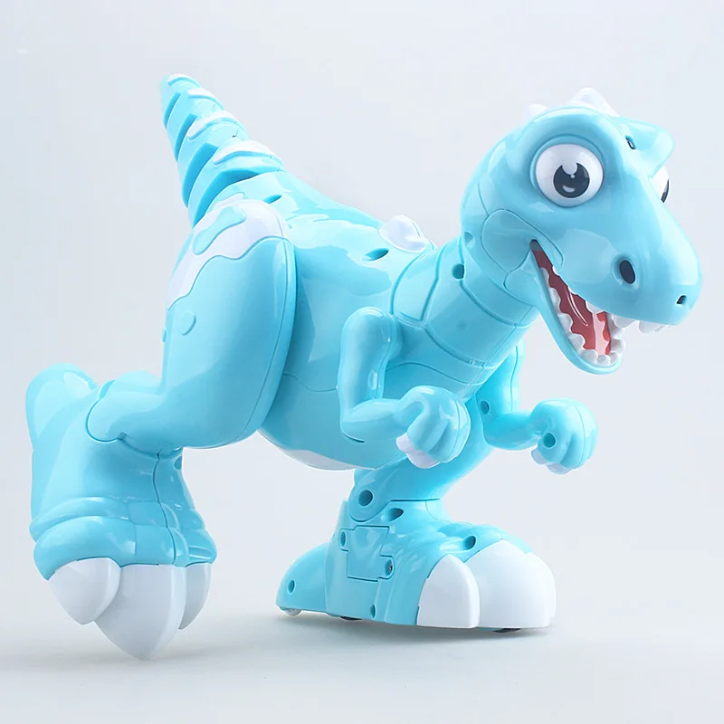 Novo inteligente elétrico spray andando dinossauro brinquedo 908b animatronic simulação de controle remoto jurássico rc dinossauro robô