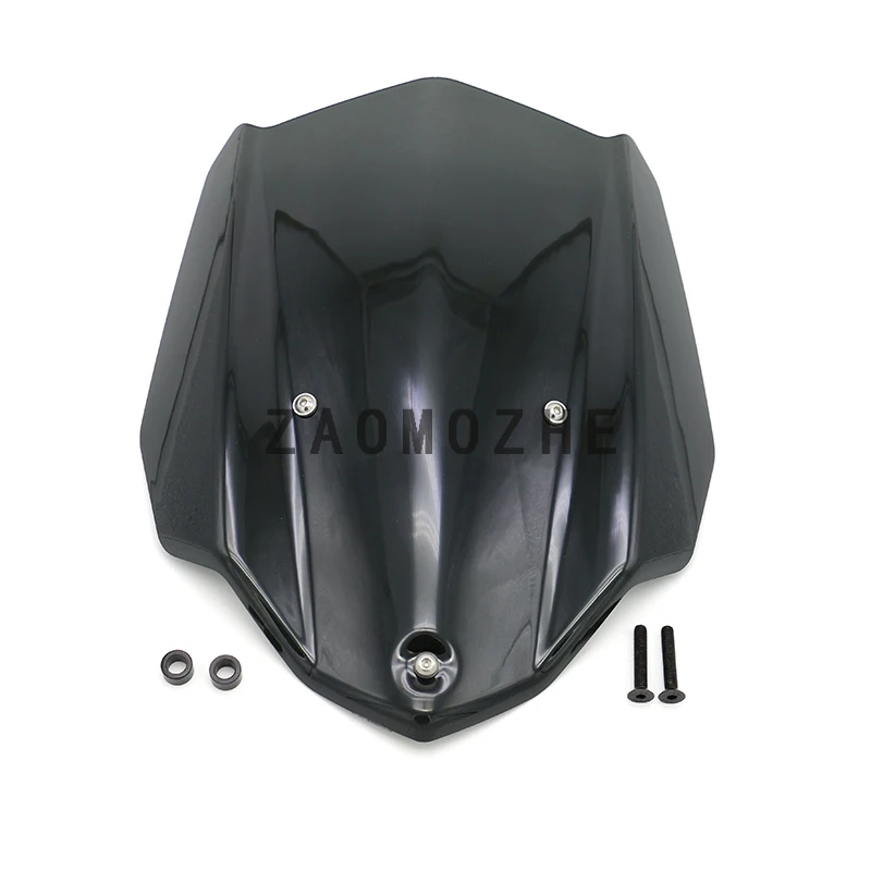 Motorcycle Accessories For YAMAHA MT 03 MT03 MT-03 2016 2017 Windshield WindScreen With Mount Holder