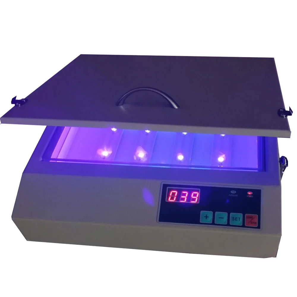 Small Ultraviolet UV Lithographic Solidification Exposure Screen Printing Machine