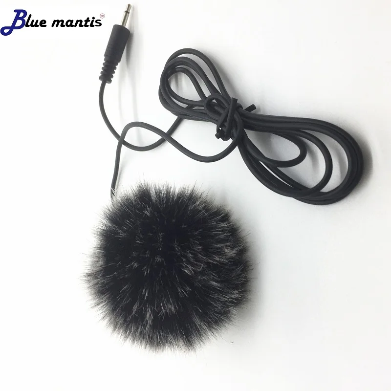 Universal Lavalier Microphone Furry Windscreen Fur Windshield Wind Muff Soft For D11 RODE BOYA Lapel Lavalier Mic 5mm