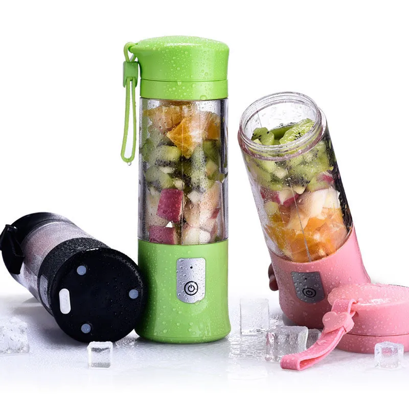 PC Cup USB Charging 6 Blades Portable Juicer Juice Smoothie Smothie Maker Smoothie Blender Extractor Be Machine Mixer Batidora