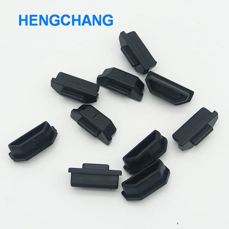 For HDMI-Compatible Protective Cover Rubber Covers Dust Cap For HDMI-Compatible Connector 10Pcs/Lot