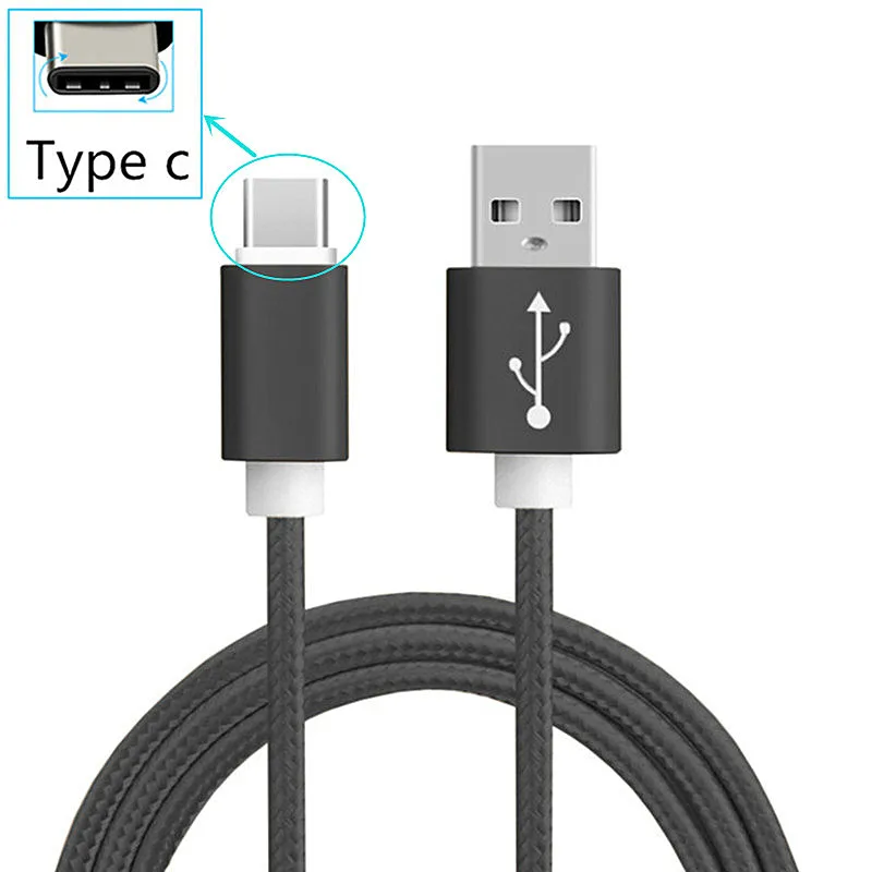 Metal USB type C charger adapter Cable for xiaomi mi 9 8 se A2 A1 6X 0.2M Short Transmit Data cable for Xiaomi redmi note 7 pro