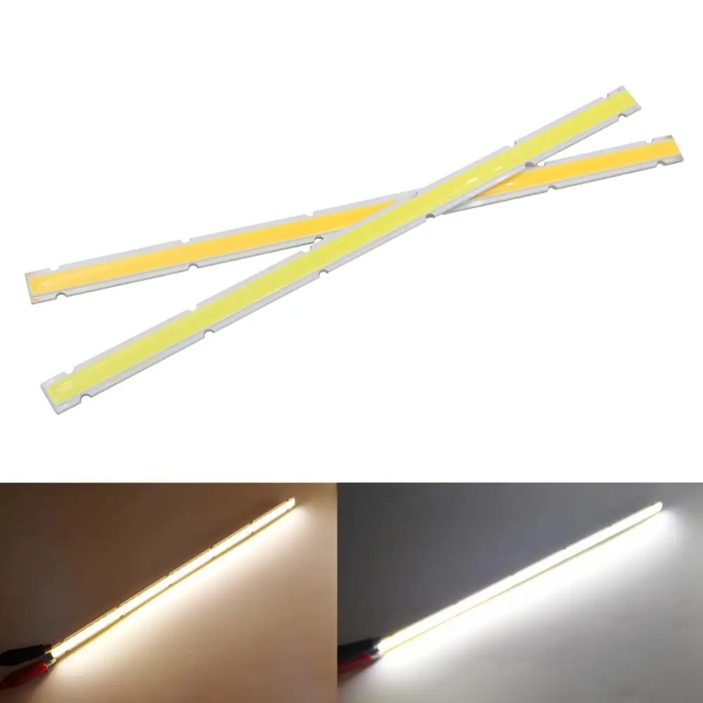 

hot sale allcob long LED COB Strip 25012 Bar Light Source Lamp Warm White 250*12mm 12V DC 10W LED FLIP Chip for DIY car bulb