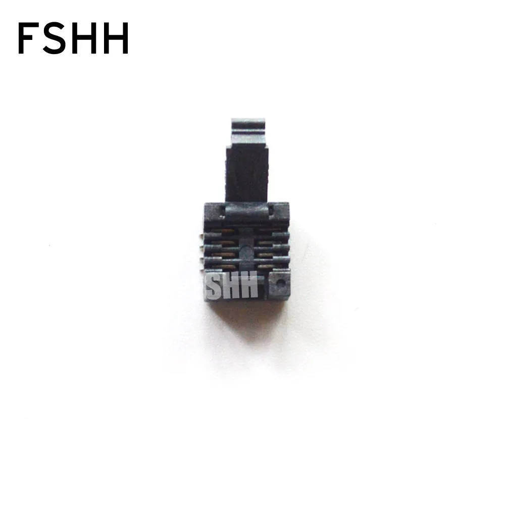 Black clamshell 150mil SOP8 SOIC8 test socket IC socket Clamshell Adapter socket (Back pin SMD) SMT test socket