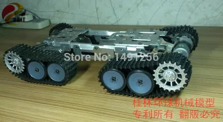 큰! 4 WD 장애물 surmount 탱크 자동차 섀시/높은 토크, 금속 구조, 큰 부하/스마트 탱크 자동차 섀시 diy용