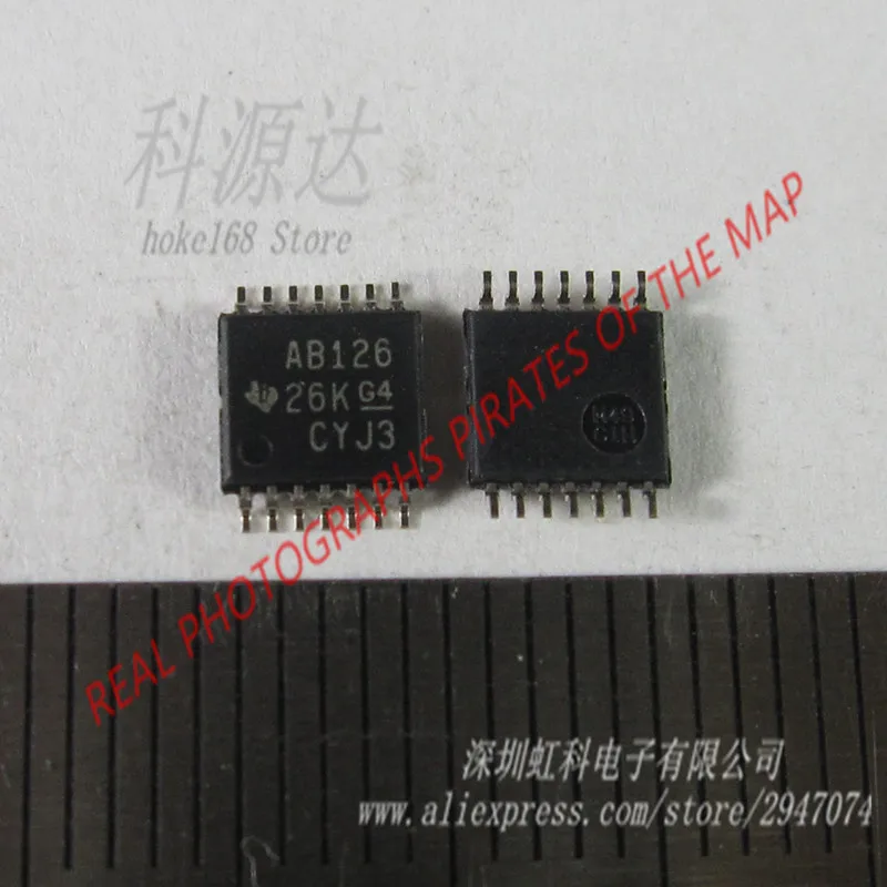 

10pcs/lot SN74ABT126PWE4 TSSOP14 SN74ABT126 AB126 In Stock