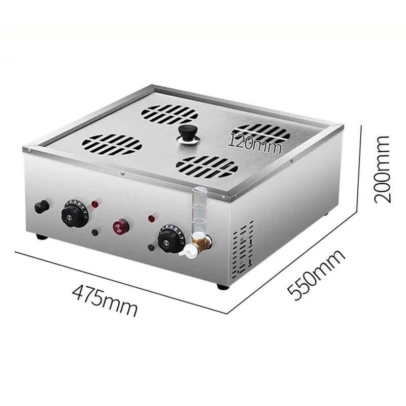 Electric Food Steamer Desktop Steamed Buns Machine Insulation Steaming Heating Pot Commercial Steamer Equipment