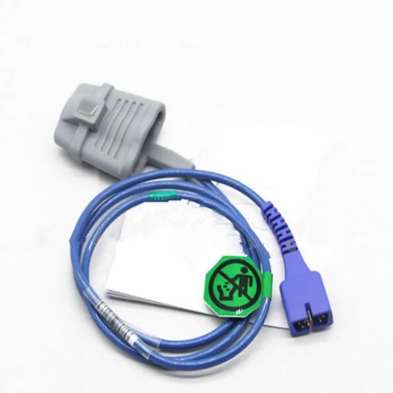 

Free Shipping Compatible for Nellcor DB7 Pin Adult Silicone Spo2 Sensor ,Pulse Oximeter Sensor,Oxygen Probe 1m/3ft TPU