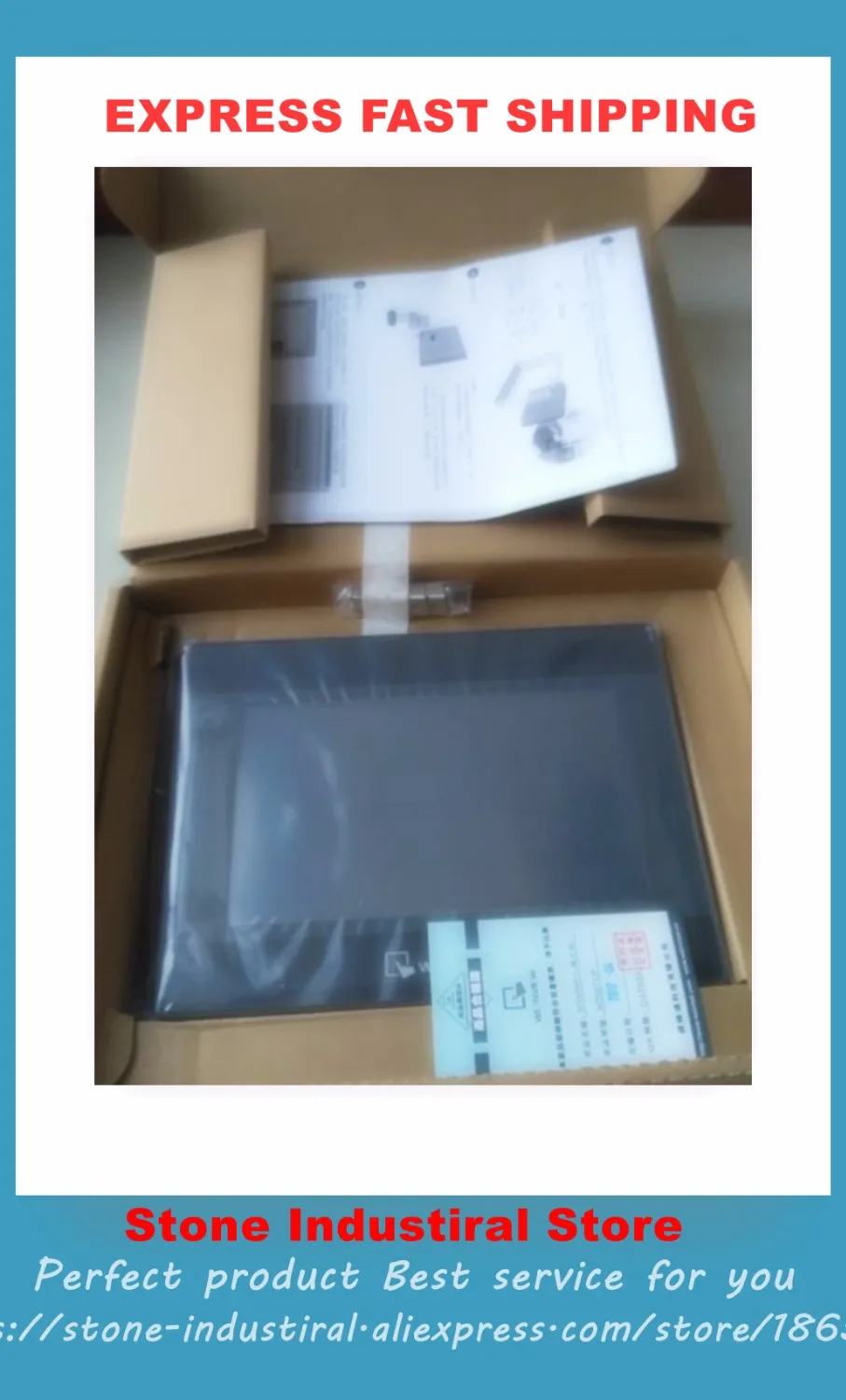 Nova Mt6071ip Mt6071 Hmi Original Novo 800*480 Tft Lcd Painel de Toque com Rs485 Substituir Mt6070ih Mt6070ih5