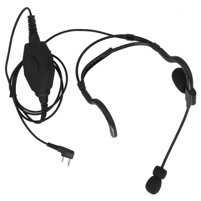 Micrófono de comunicación para auriculares tácticos, interfono adecuado para kenwood, Radio portátil, Baofeng, UV-5R, UV-82, GT-3