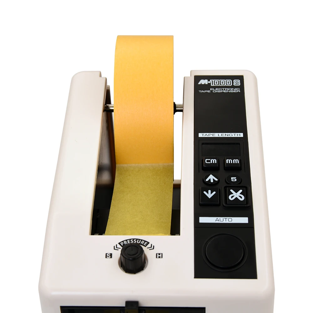 Knokoo M1000S Dispensador de Fita do Cortador de Fita Automático Máquina para 7 ~ 5 50mm de Largura e Comprimento-999 milímetros 220 V/110 V Equipamentos de Escritório