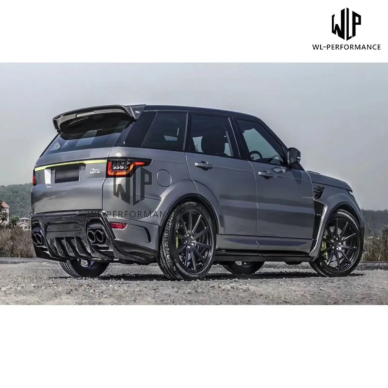 Wysokiej jakości materiały FRP/Carbon fibre zestaw do nadwozia samochodu do Land rovera Range Rover Wide Body Car Styling