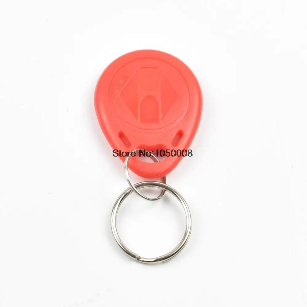 10Pcs/Lot 125Khz Proximity RFID T5577 Smart Rewriteable Token Tag Keyfobs Keychains Access Control Card