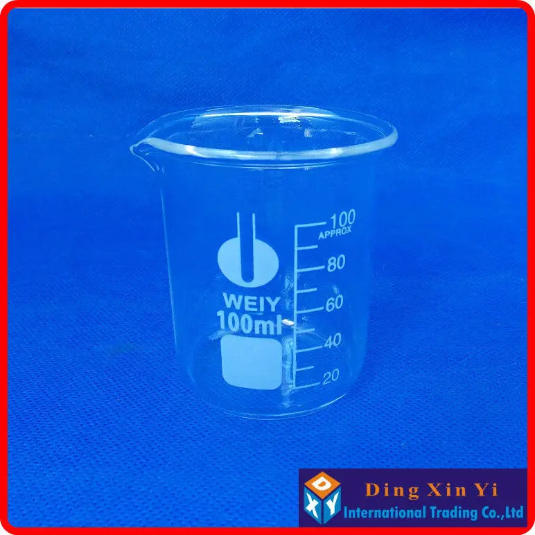 Vaso de vidrio de 5 piezas, 50, 100, 150, 200, 250ml, forma baja, nuevo, alta calidad