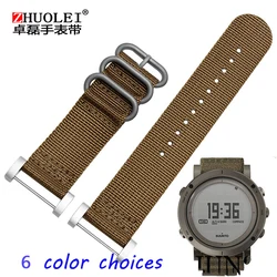 Zhuolei New Suunto essential Core Watch Band 24MM+45 colours Nylon Strap+Adapters+Lugs+Tools For Suunto Core wristband strap