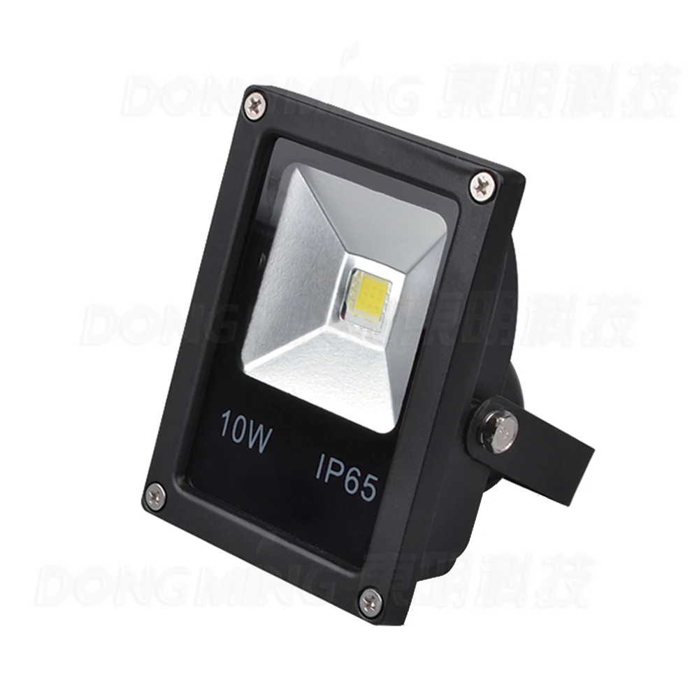 

NEW black cover 10pcs 10W led spotlight Lamp RGB high LED power flood light 12V DC Outdoor Wall Lamp Garden Projectors