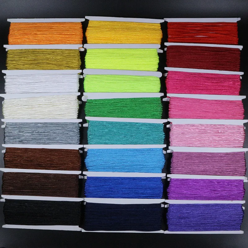 3mm 34 yards/lot(31 meters) Chinese Soutach Cord Multi Colors Nylon Rope Snake Belly Cords for DIY Jewelry Making Findings