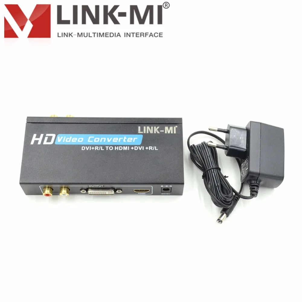 Imagem -04 - Conversor Semente Dvi para Hdmi Dvi Suporta Vídeo hd Vga e 1080p com Áudio Rca para Hdmi