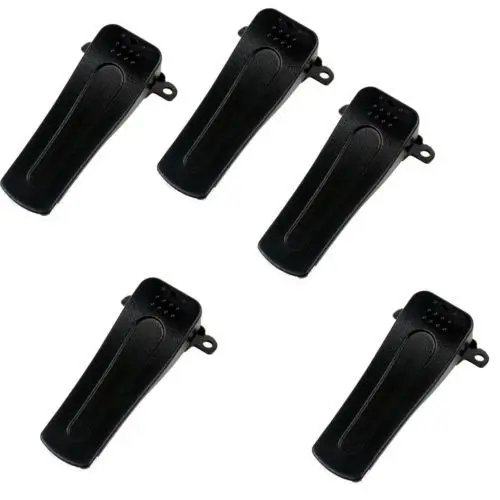 

5PCS Belt Clip for baofeng BF-666S BF-777S BF-888S Black walkie talkie telsiz yaesu Belt Clip H777 Hot model Radio